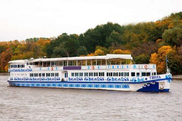 ТЕПЛОХОД СУДНО ГЖЕЛЬ